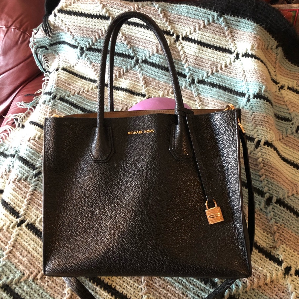 Michael Kors Mercer Large Pebble Leather Tote